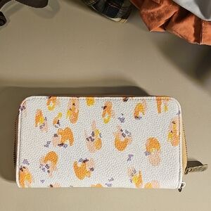 Thirty One Floral White and Orange Women's Wallet